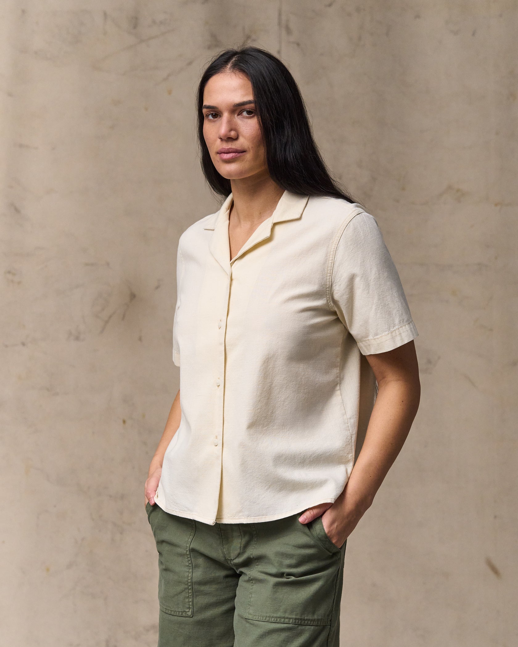 Women's S/S Camp Shirt