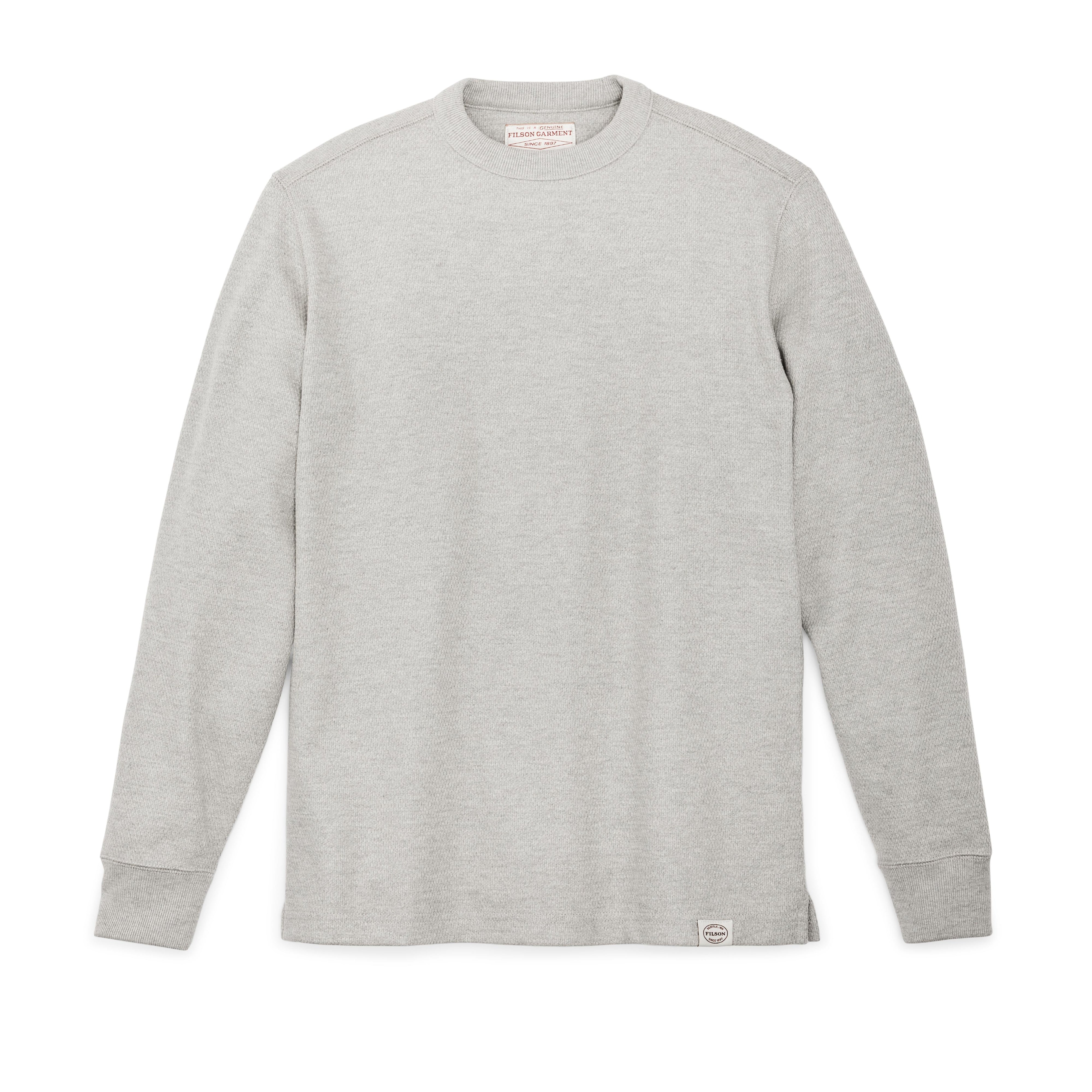 Col rond thermique en tricot gaufré