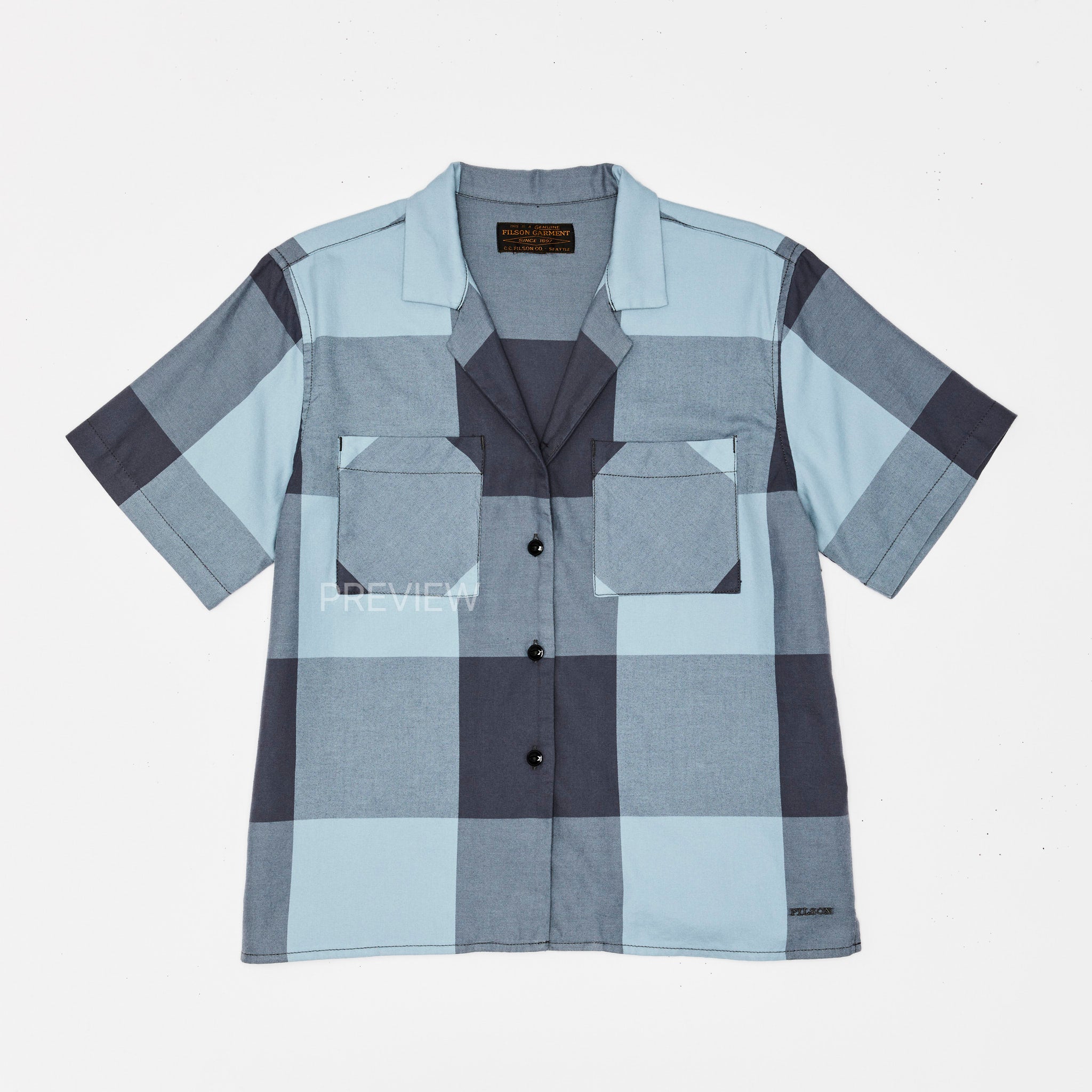 Women's S/S Twill Camp Shirt - Sale