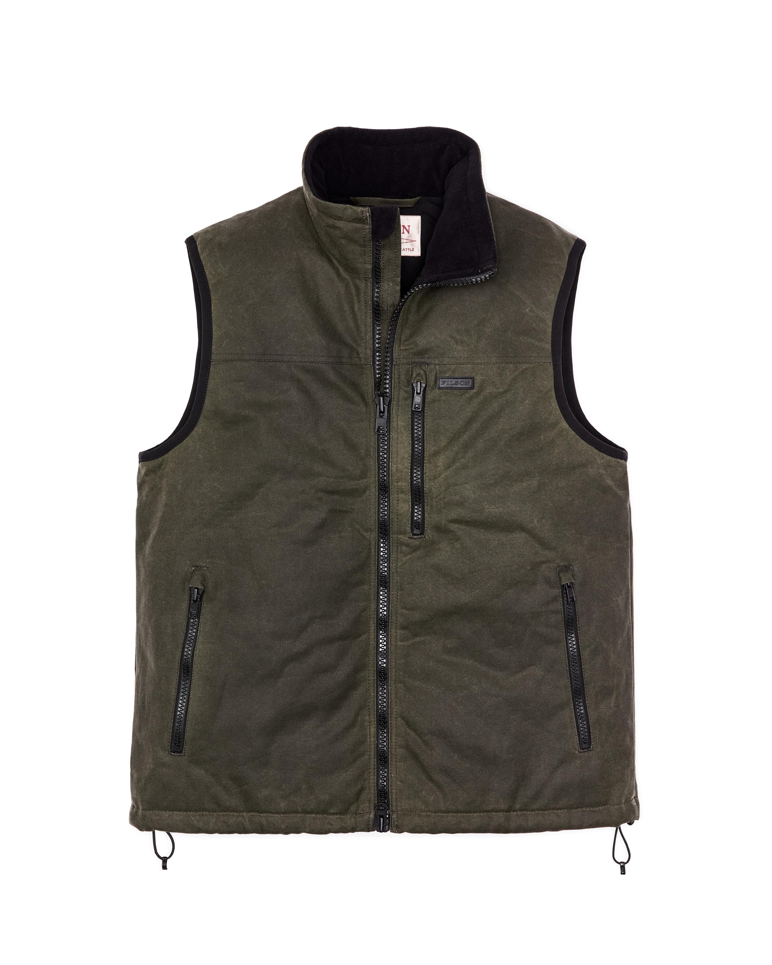 Gilet Primaloft® en toile d'étain