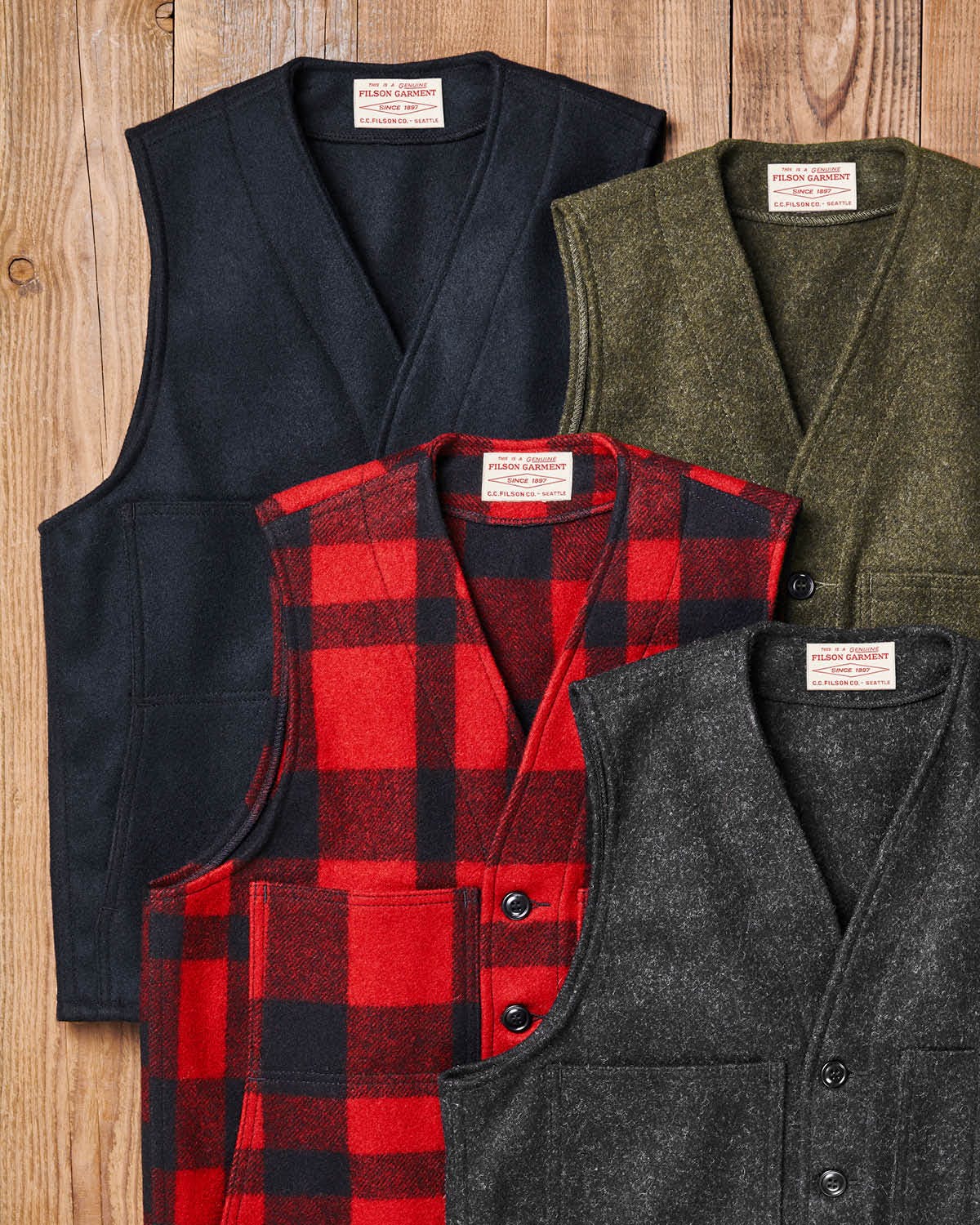 Filson Men's Vests