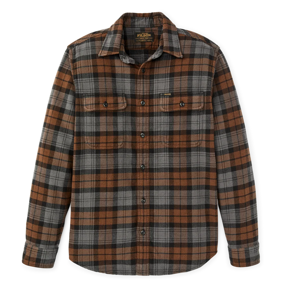 Chemise de travail vintage en flanelle