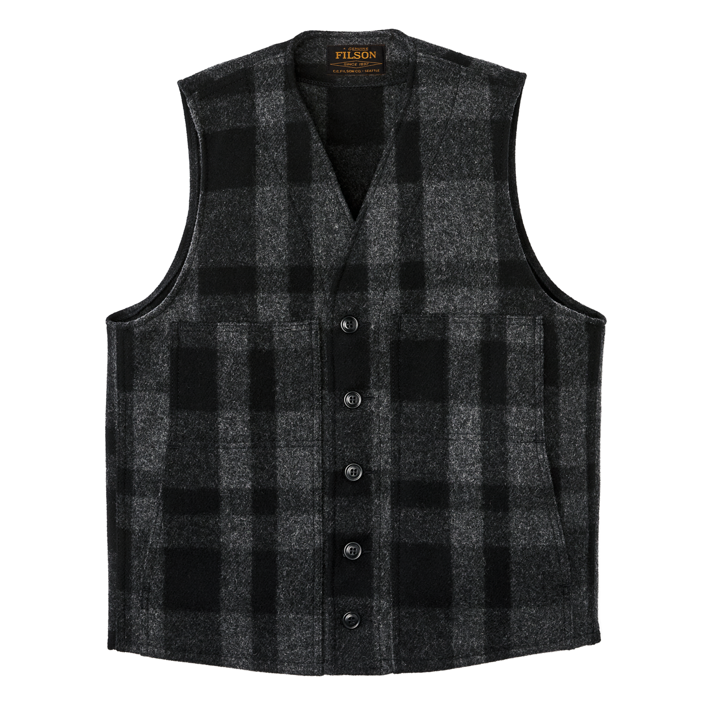 Gilet en laine Mackinaw