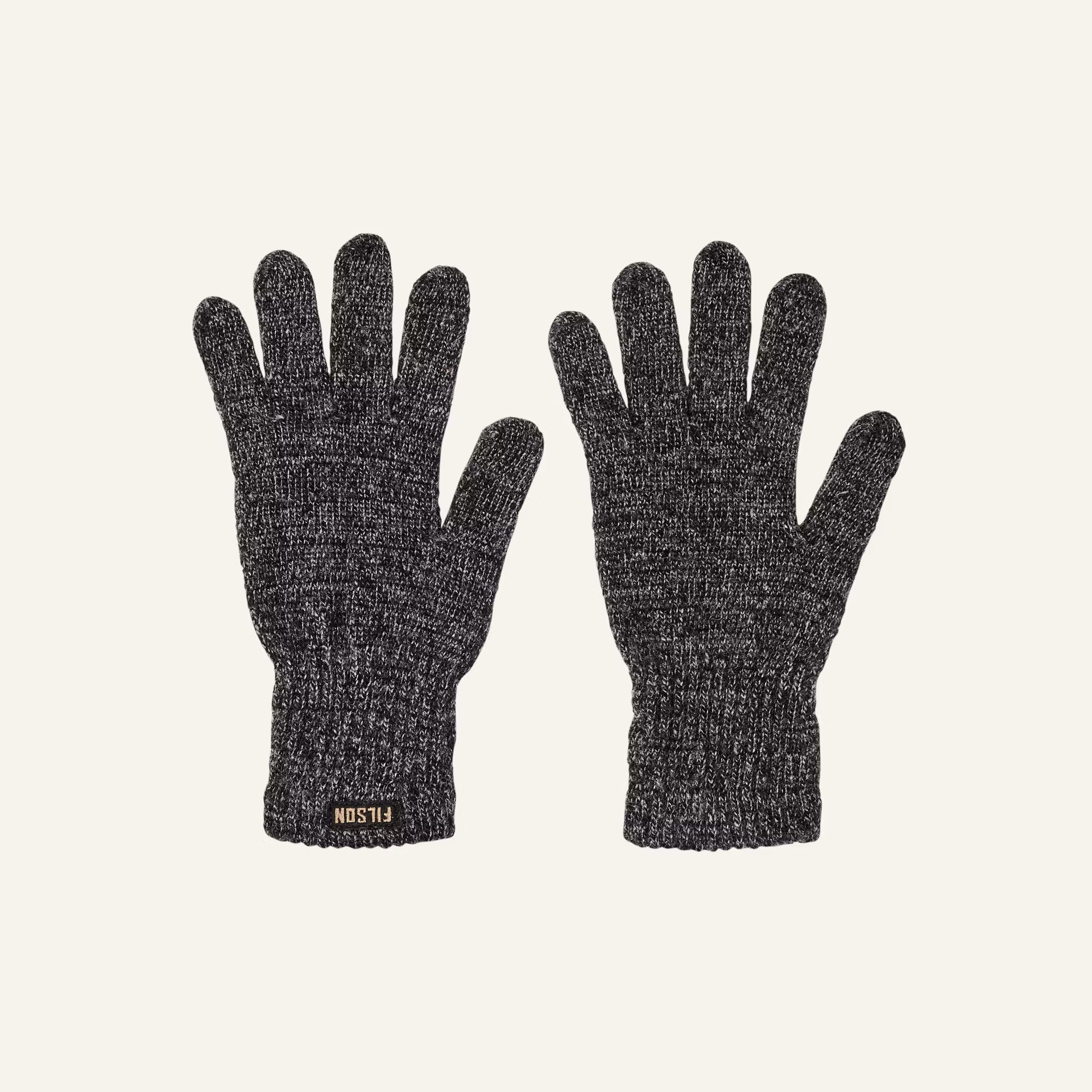 Gants tricotés à doigts complets