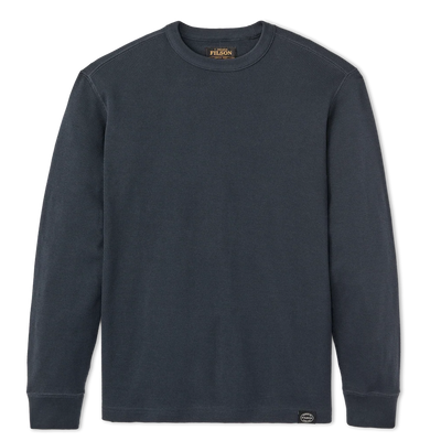 Waffle Knit Thermal Crewneck