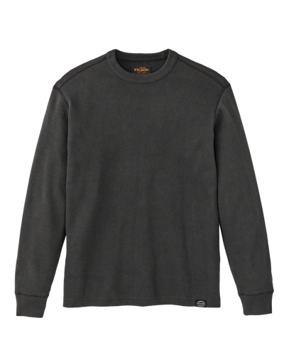 Waffle Knit Thermal Crewneck
