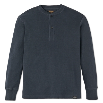 Henley en tricot gaufré