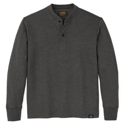 Henley en tricot gaufré