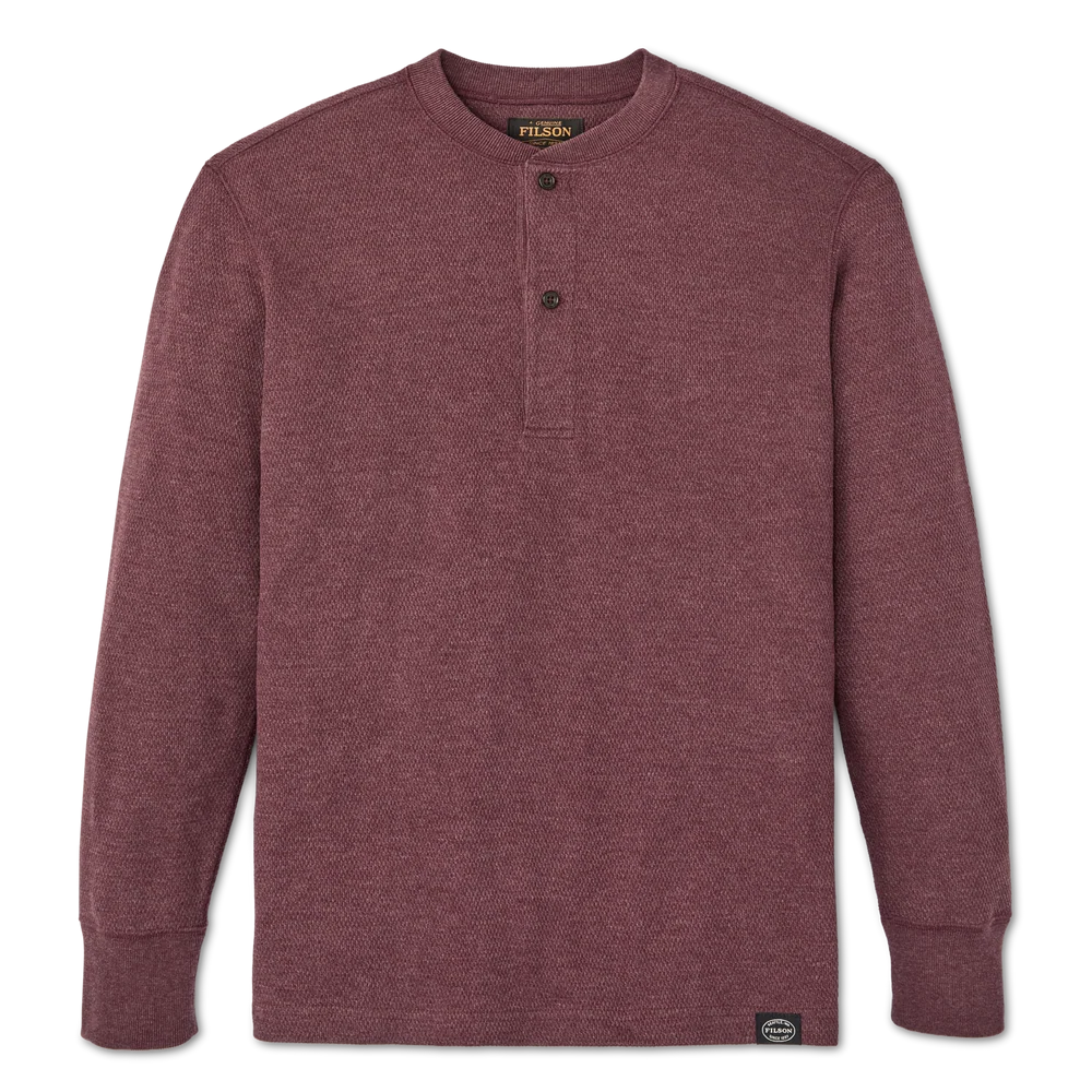 Waffle Knit Henley