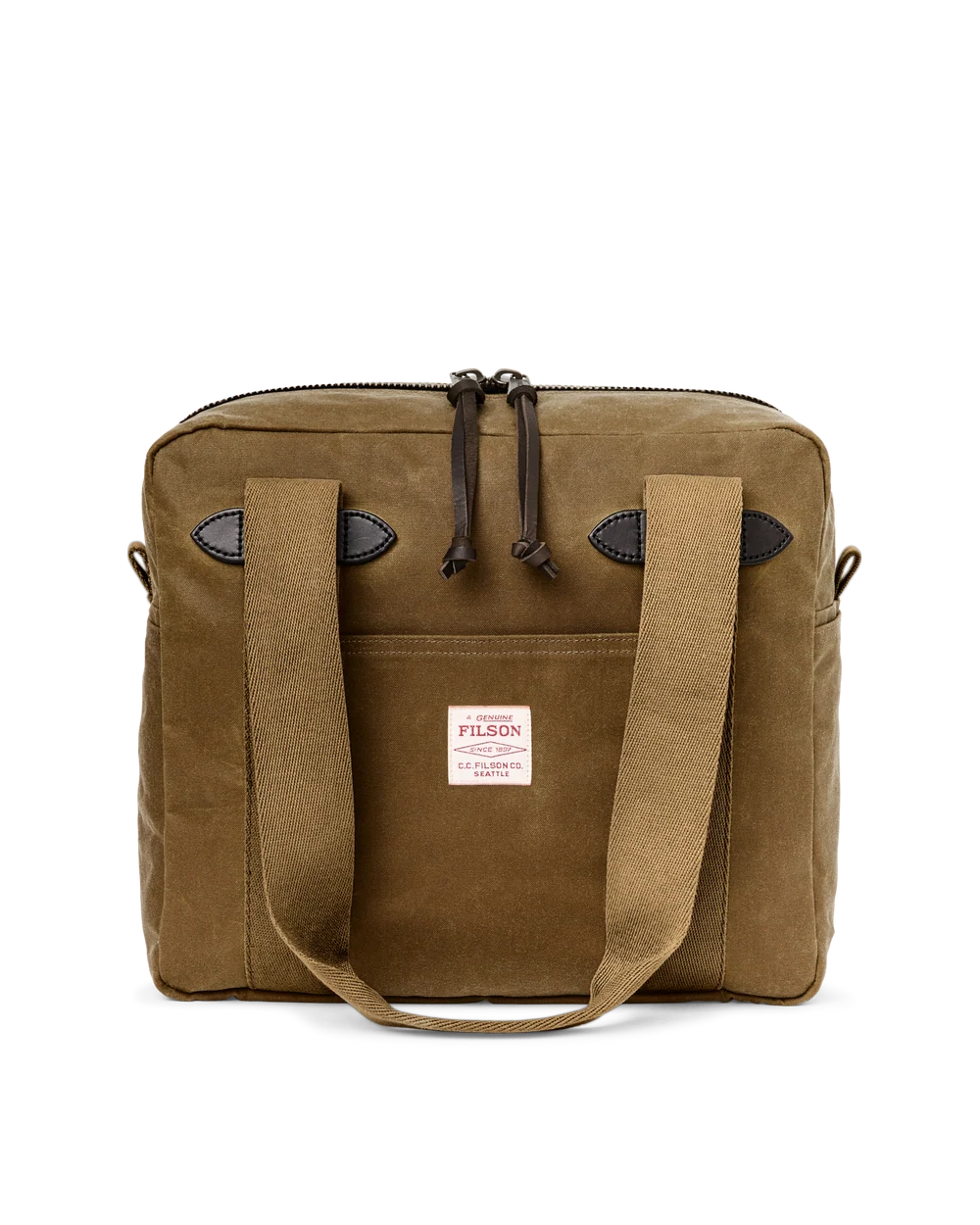 Sac fourre-tout en tissu d'étain avec fermeture éclair
