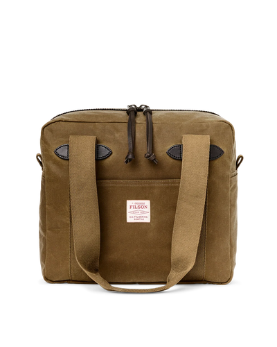 Tin Cloth Tote Bag With Zipper