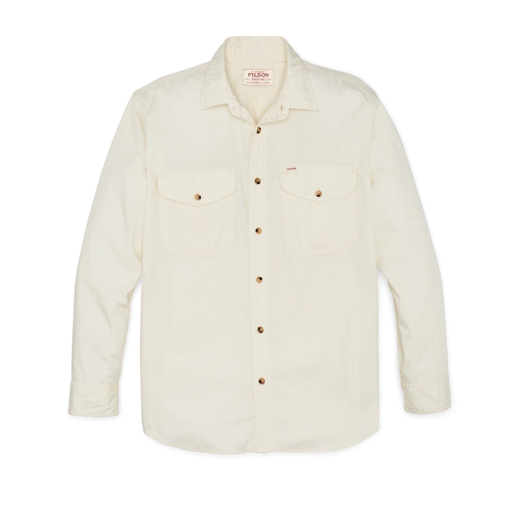 Filson's Washed Feather Cloth Shirt