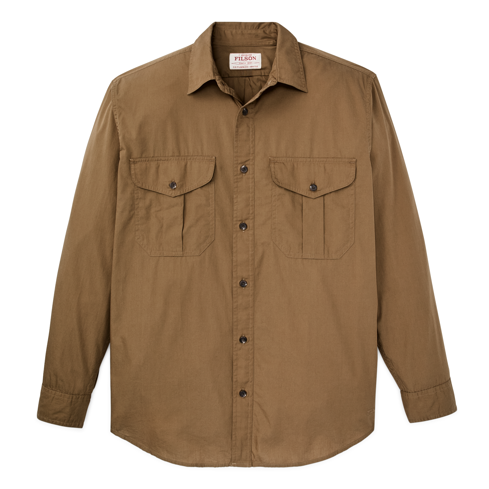 Filson's Washed Feather Cloth Shirt
