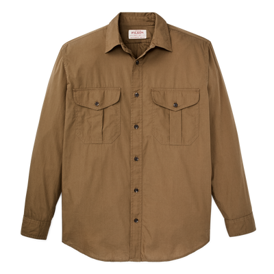 Filson's Washed Feather Cloth Shirt