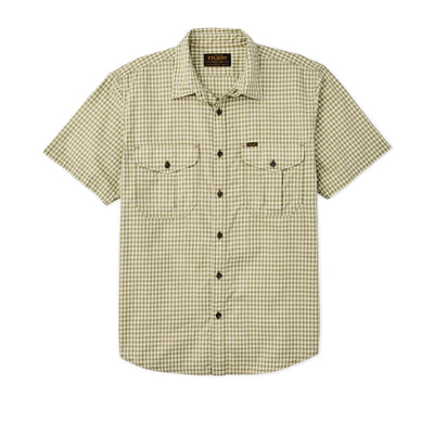Filson's Washed Short Sleeve Feather Cloth Shirt