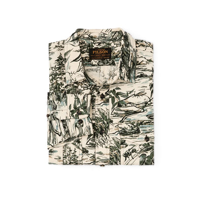 Filson X Housefly Washed Feather Cloth Shirt