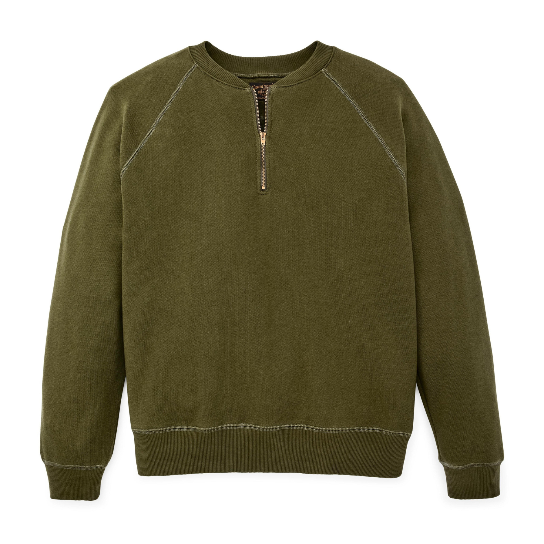 Quarter-Zip Terry Sweatshirt