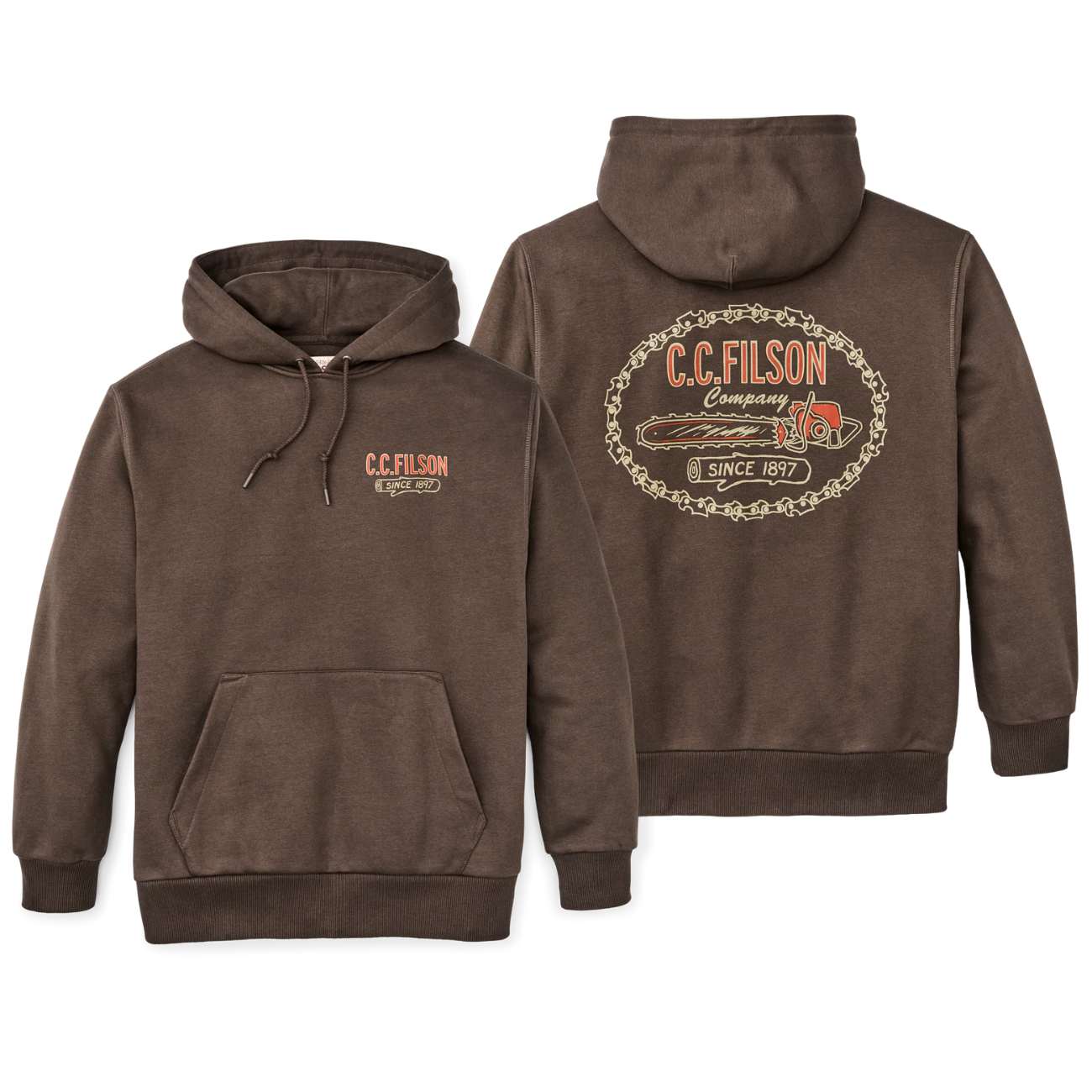 Logging Graphic Hoodie