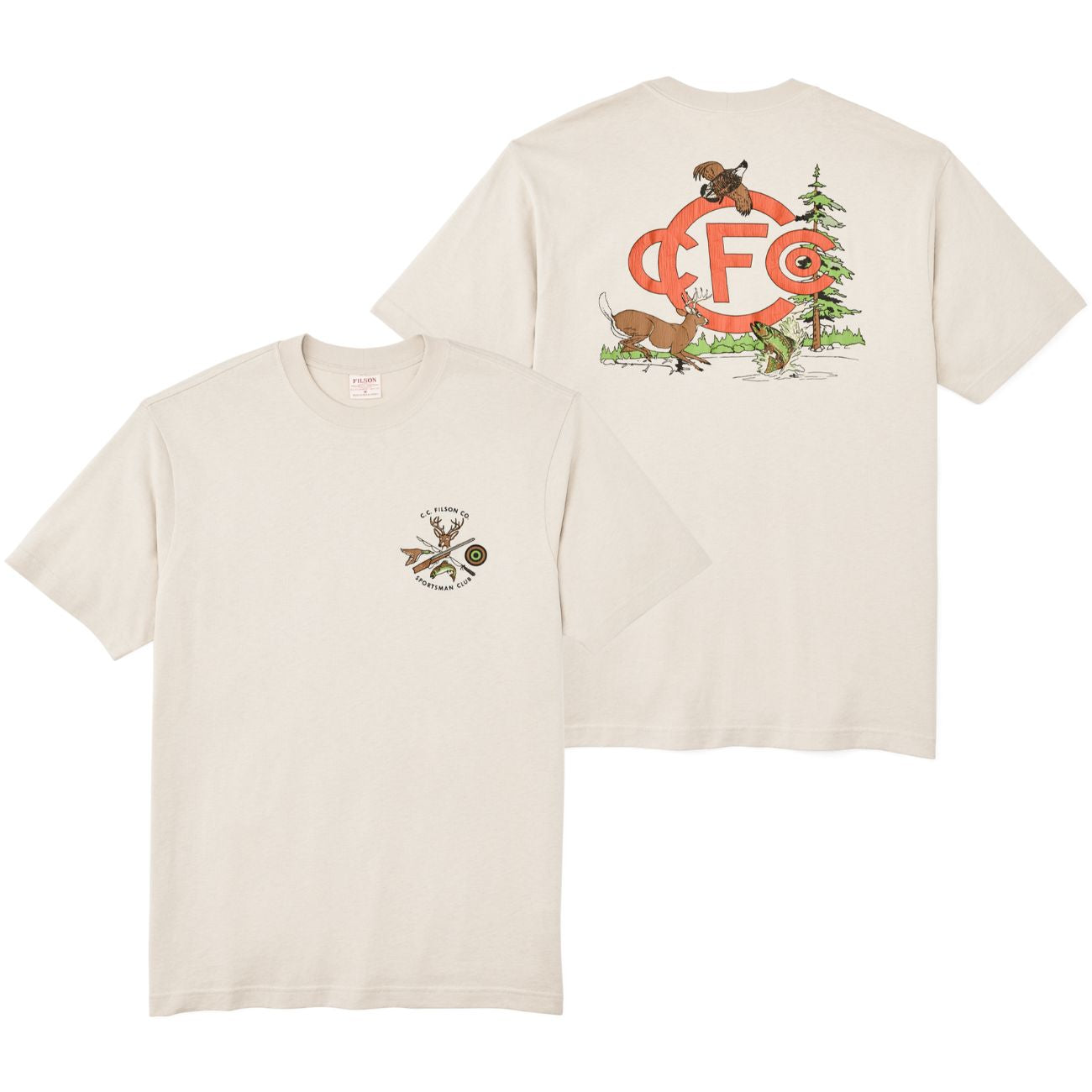 S/S Sportsman Club Graphic T-Shirt
