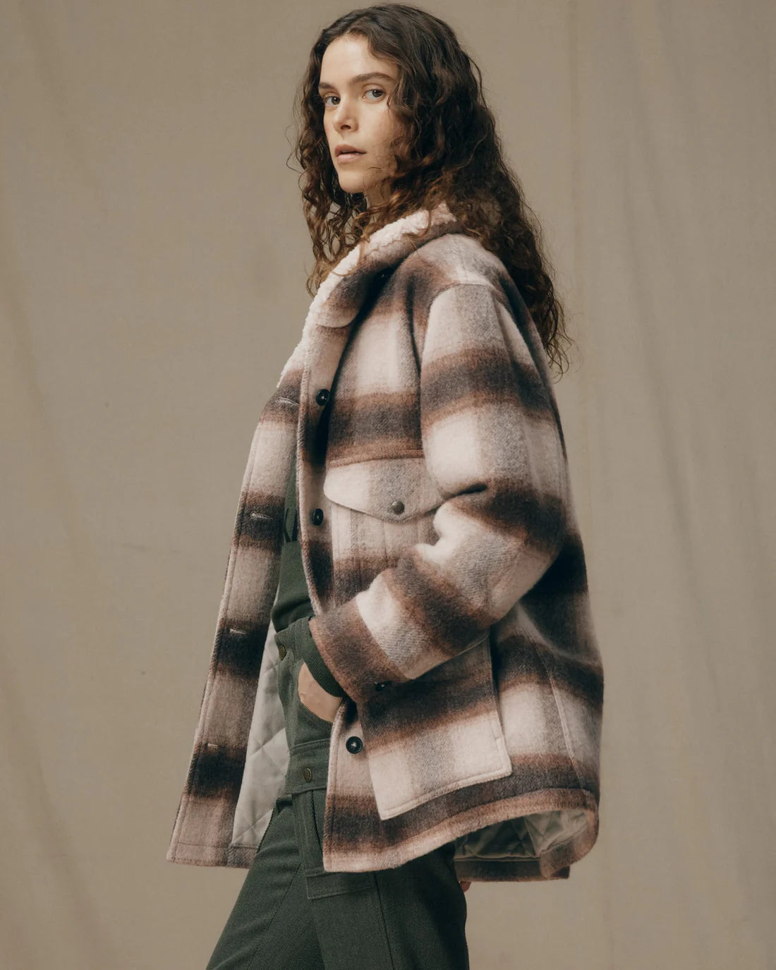 Women's Kodiak Shawl Collar Coat - Sale