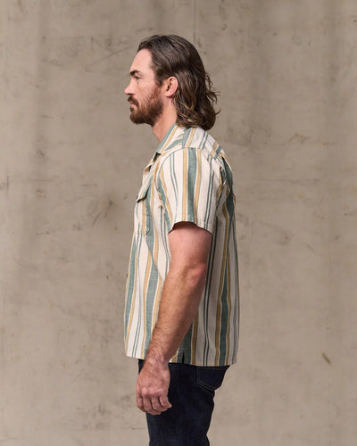 Short Sleeve Chambray Camp Shirt