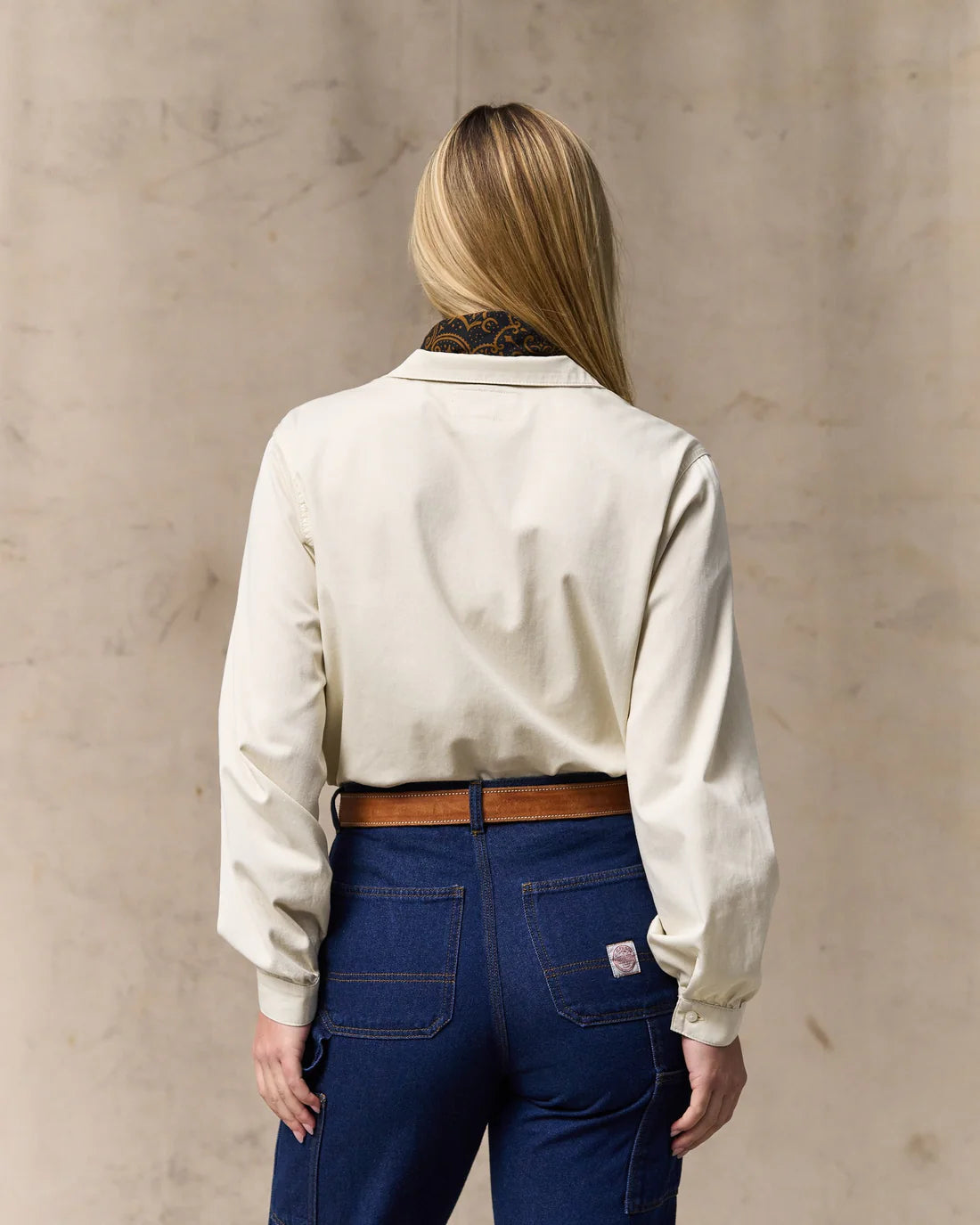Women'S L/S Twill Camp Shirt