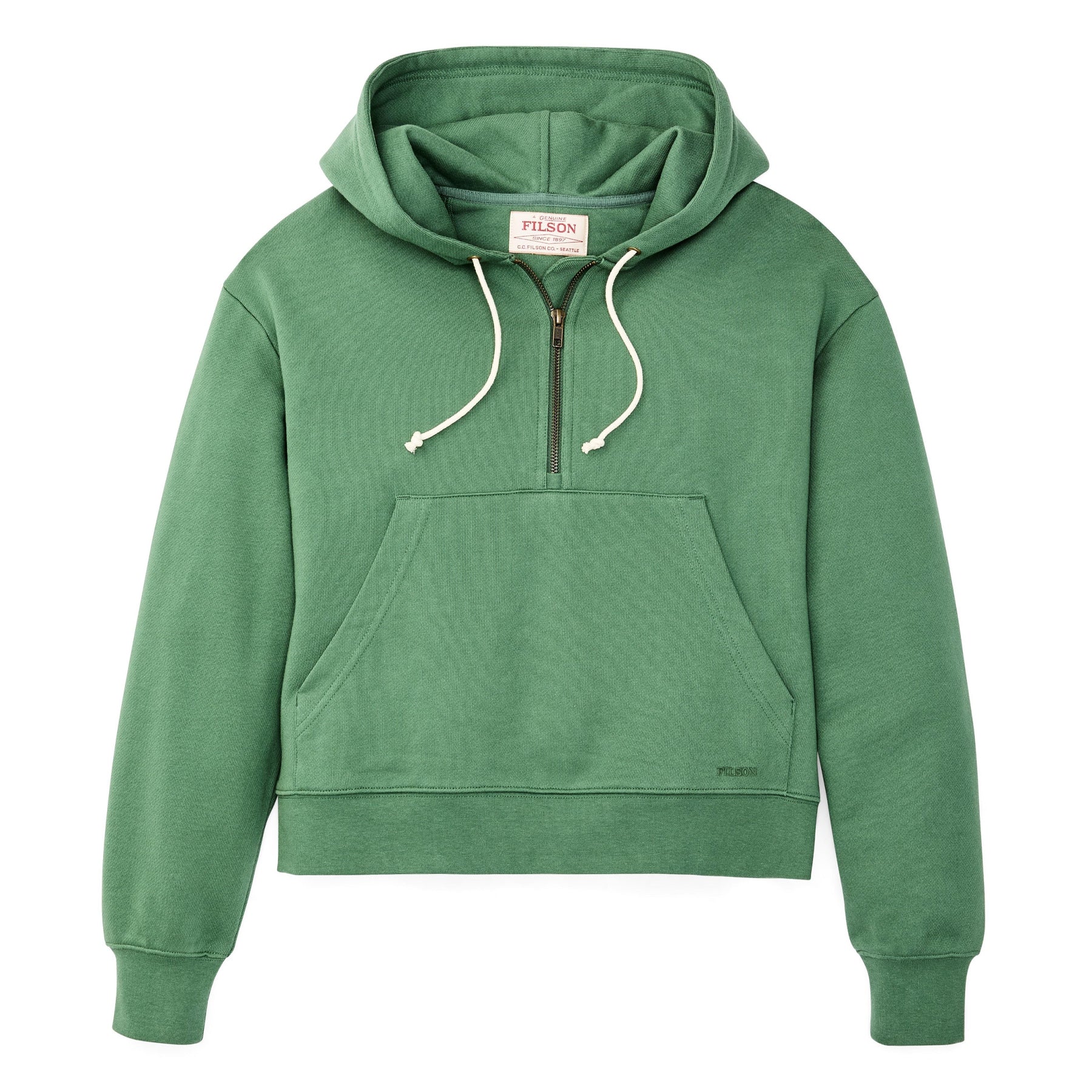 Women's French Terry 1/2 Zip Hoodie