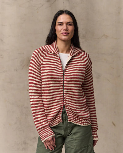 Women's Cotton Full-Zip Cardigan