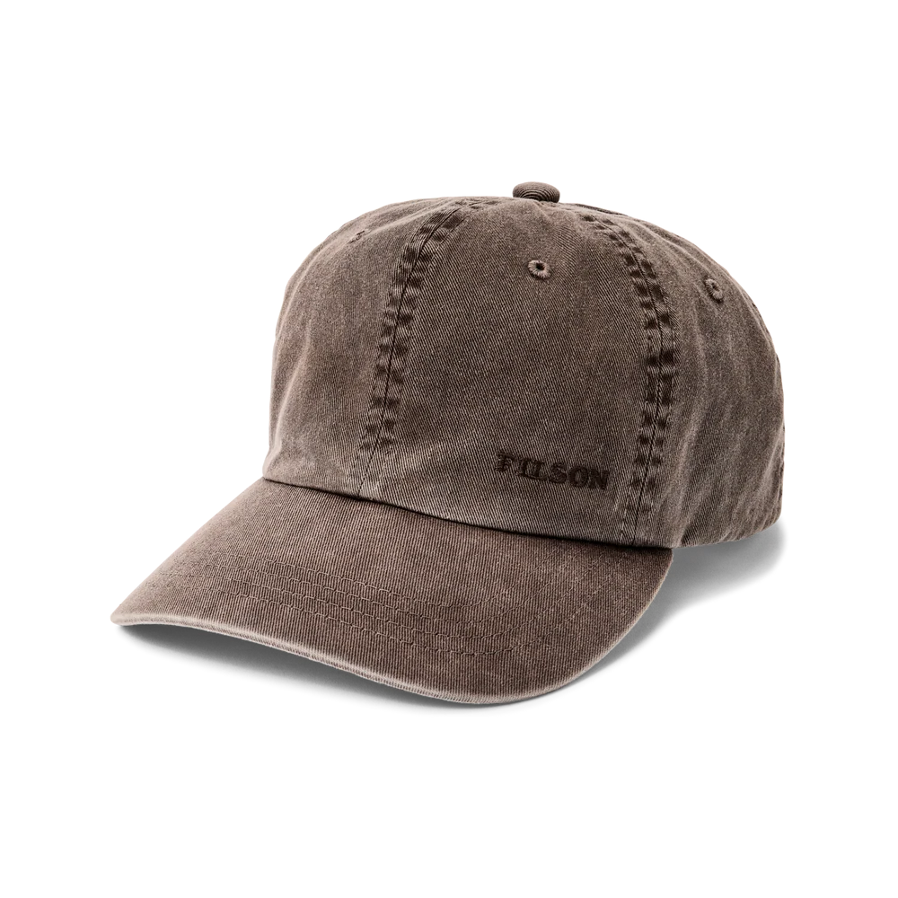 Washed Low-Profile Logger Cap (Embroidered)