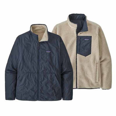 Men's Reversible Woolyester Pile Jacket - Sale
