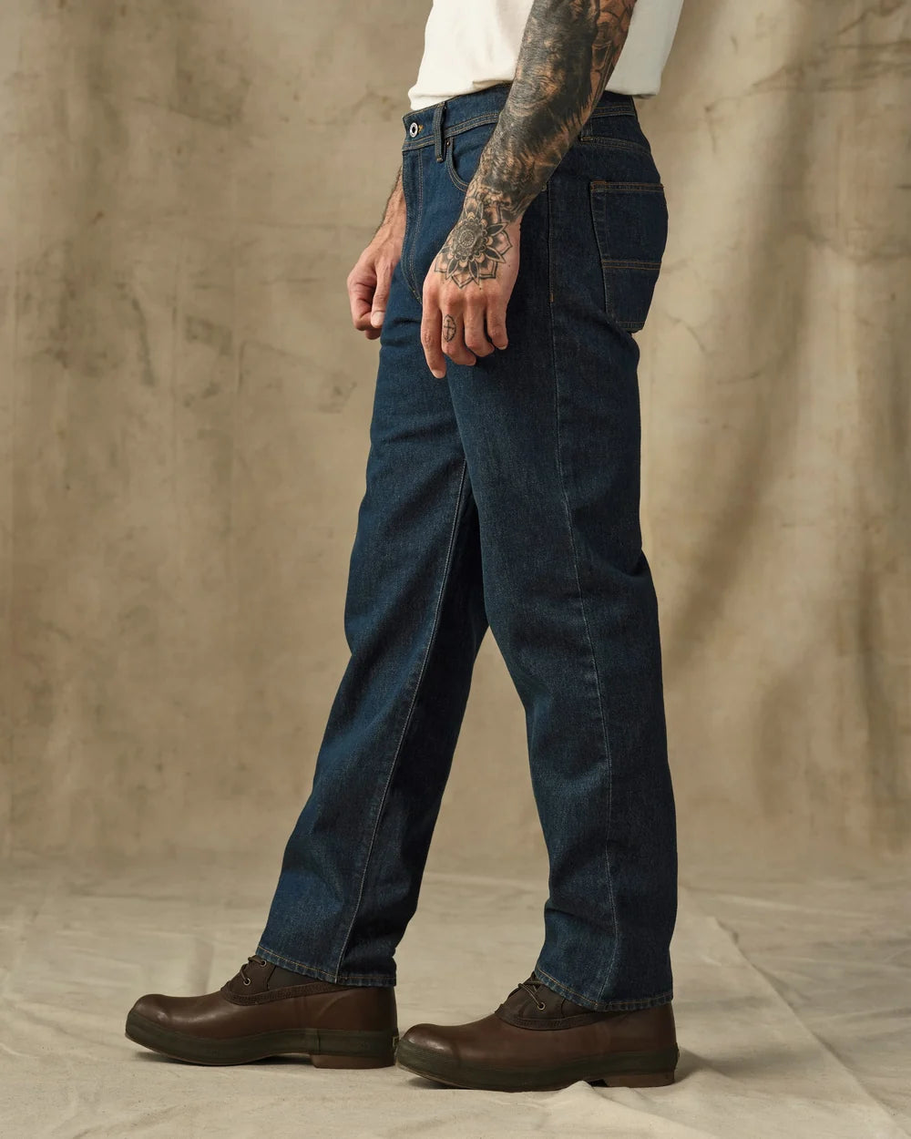 14-Oz. Straight-Leg Jeans