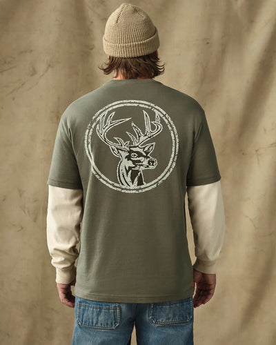 S/S Buck Graphic T-Shirt