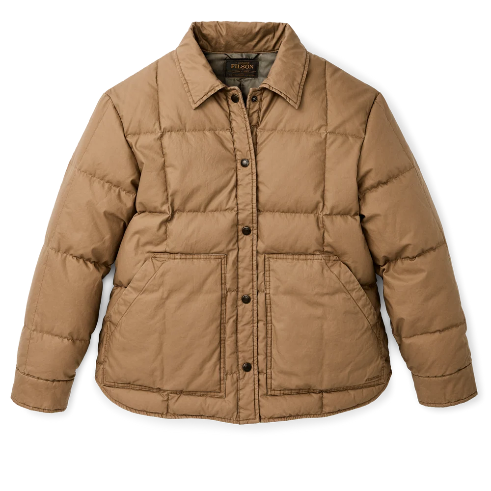 Womens Heritage Cotton Down Jacket