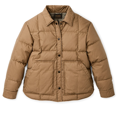 Womens Heritage Cotton Down Jacket
