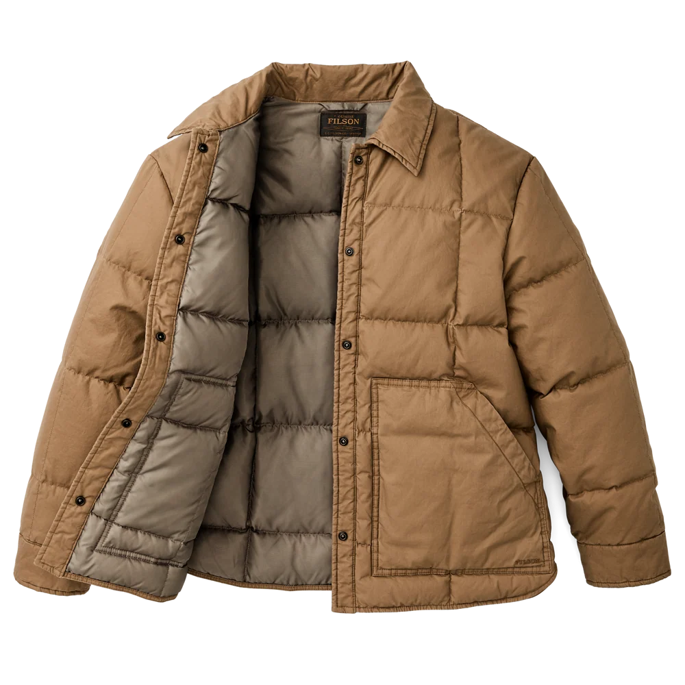 Womens Heritage Cotton Down Jacket
