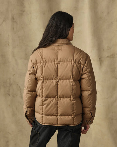 Womens Heritage Cotton Down Jacket