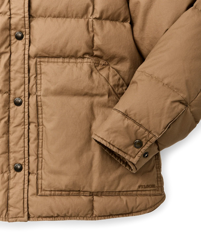 Womens Heritage Cotton Down Jacket