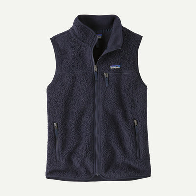 Gilet polaire rétro à poils pour femmes