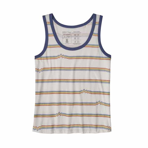 Débardeur biologique Ridge Rise Stripe Repeat pour femmes - Vente