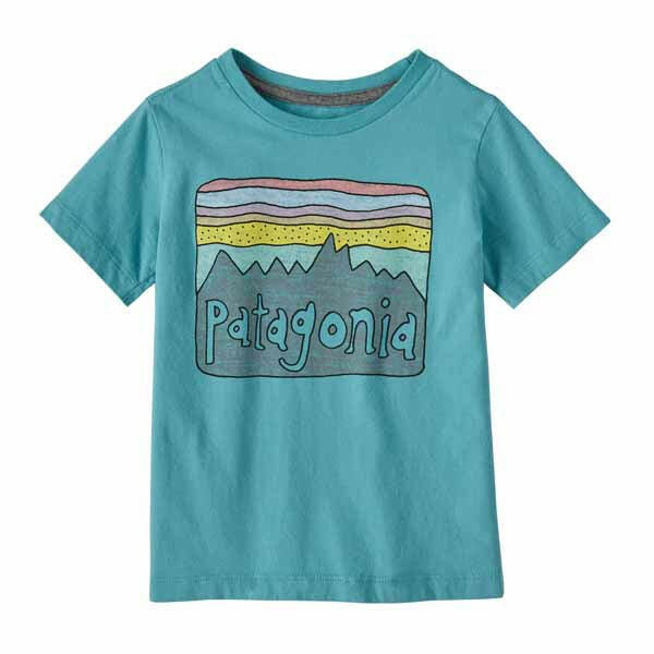 Baby Regenerative Organic Certified Cotton Fitz Roy Skies T-shirt - Sale