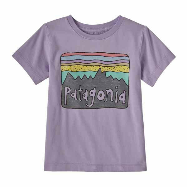 Baby Regenerative Organic Certified Cotton Fitz Roy Skies T-shirt - Sale