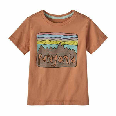 Baby Regenerative Organic Certified Cotton Fitz Roy Skies T-shirt - Sale