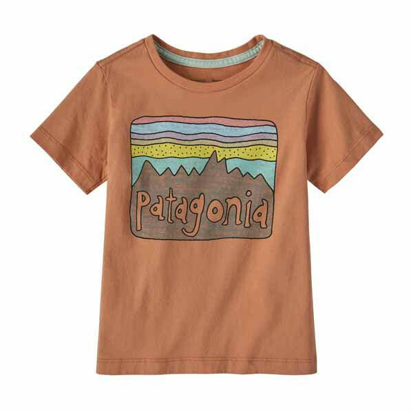 Baby Regenerative Organic Certified Cotton Fitz Roy Skies T-shirt - Sale