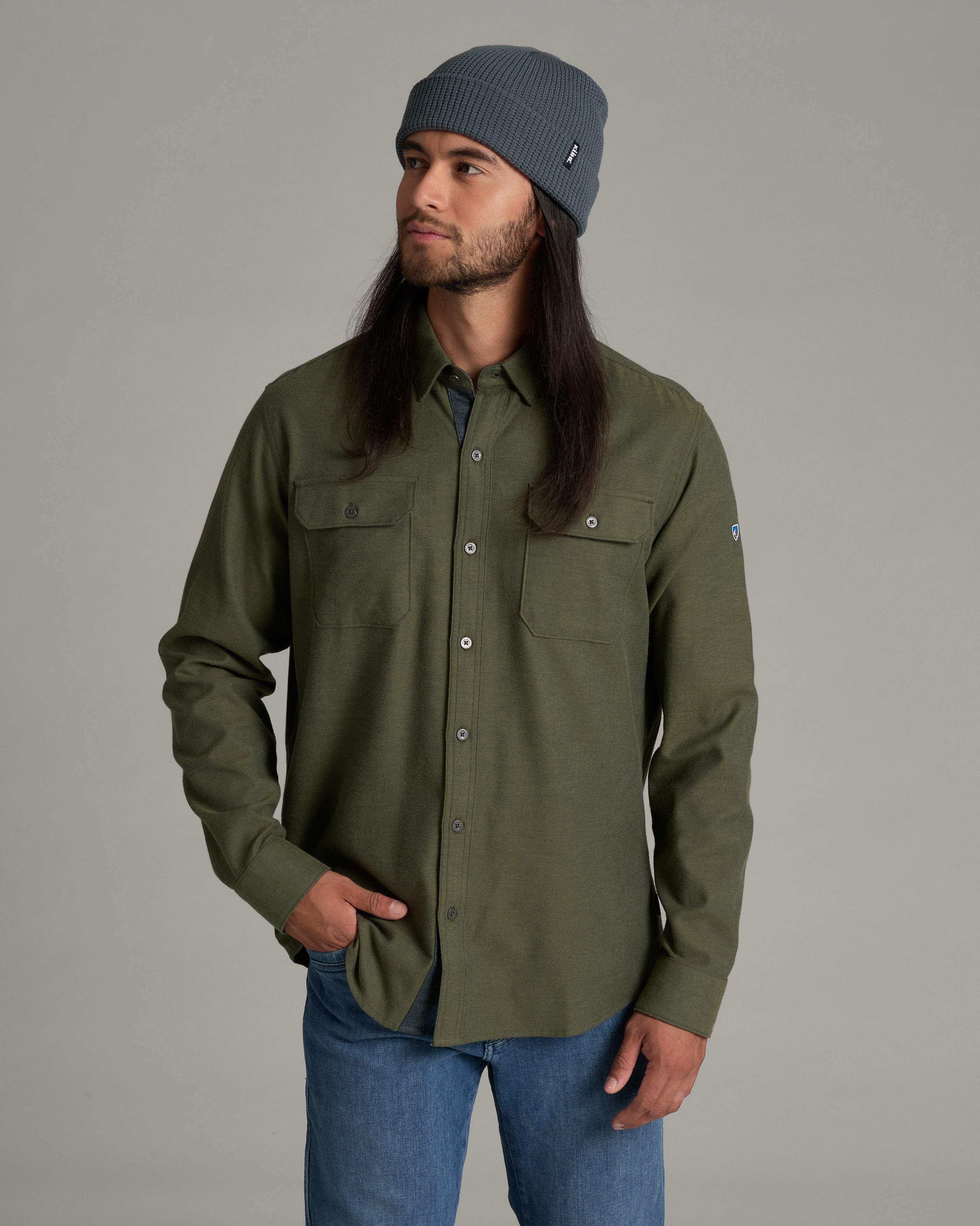 Men's Descendr Flannel LS