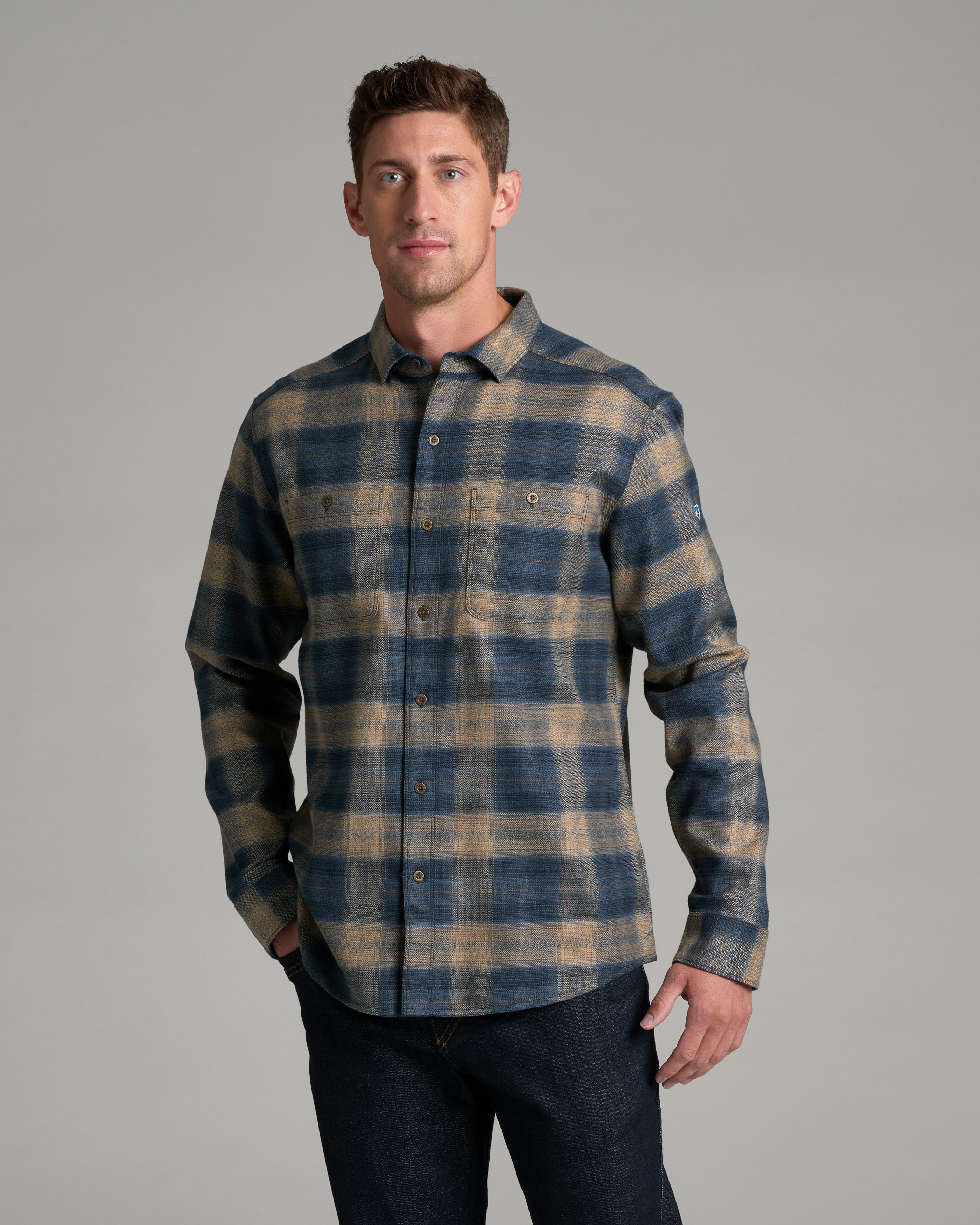 Men's Law Flannel LS