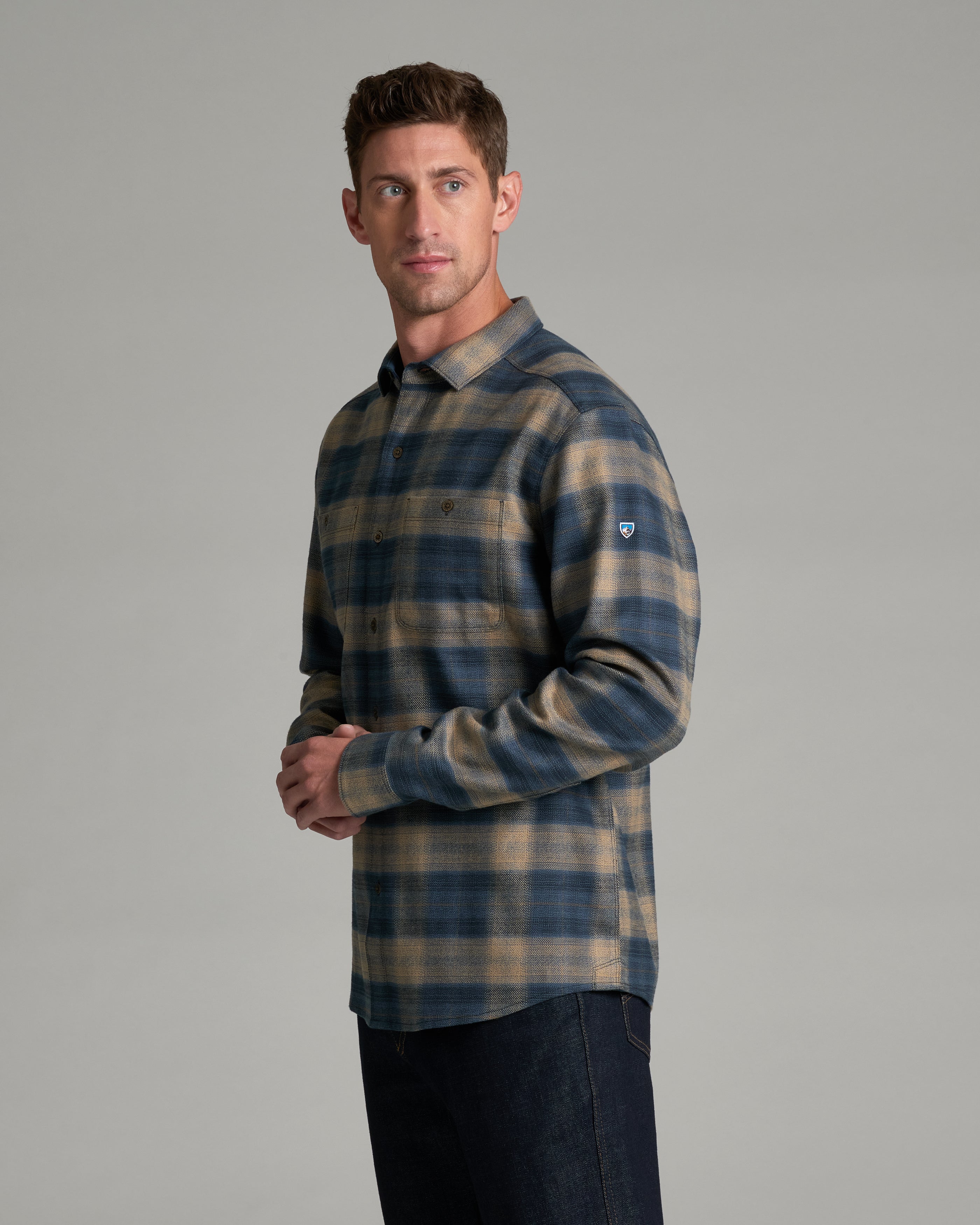 Men's Law Flannel LS