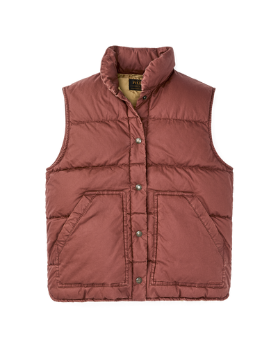 Womens Heritage Cotton Down Vest