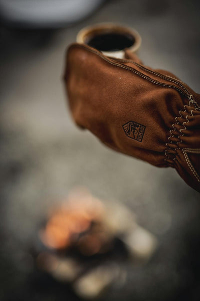 Mitaines en nubuck Oden