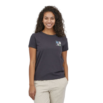 T-shirt Ringer biologique Spirited Seasons pour femmes - Vente