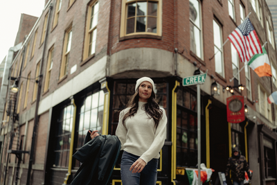 Women's Strova Roll Neck Sweater